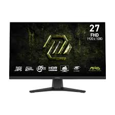 MSI MAG MAG-272PF-X24 27"FHD HDR 240Hz Flat Gaming Monitor W/ AI Navigator & Display Port
