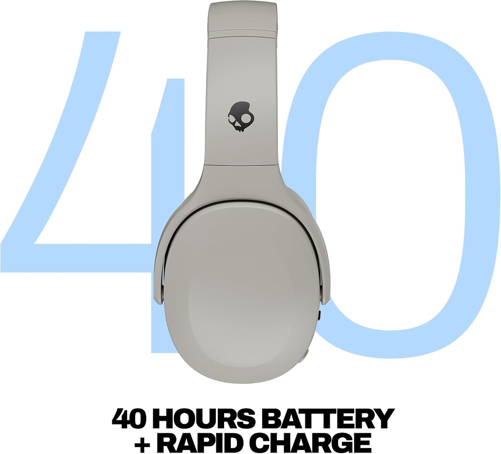 Skullcandy Crusher 540 Active Wireless Bluetooth Headphones - Concrete