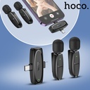 HOCO L15 Dual clip-on wireless microphone (iP/Type-C)