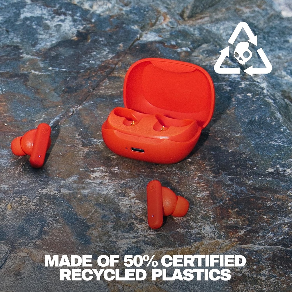 Skullcandy Smokin' Buds True Wireless Earbuds - Flame