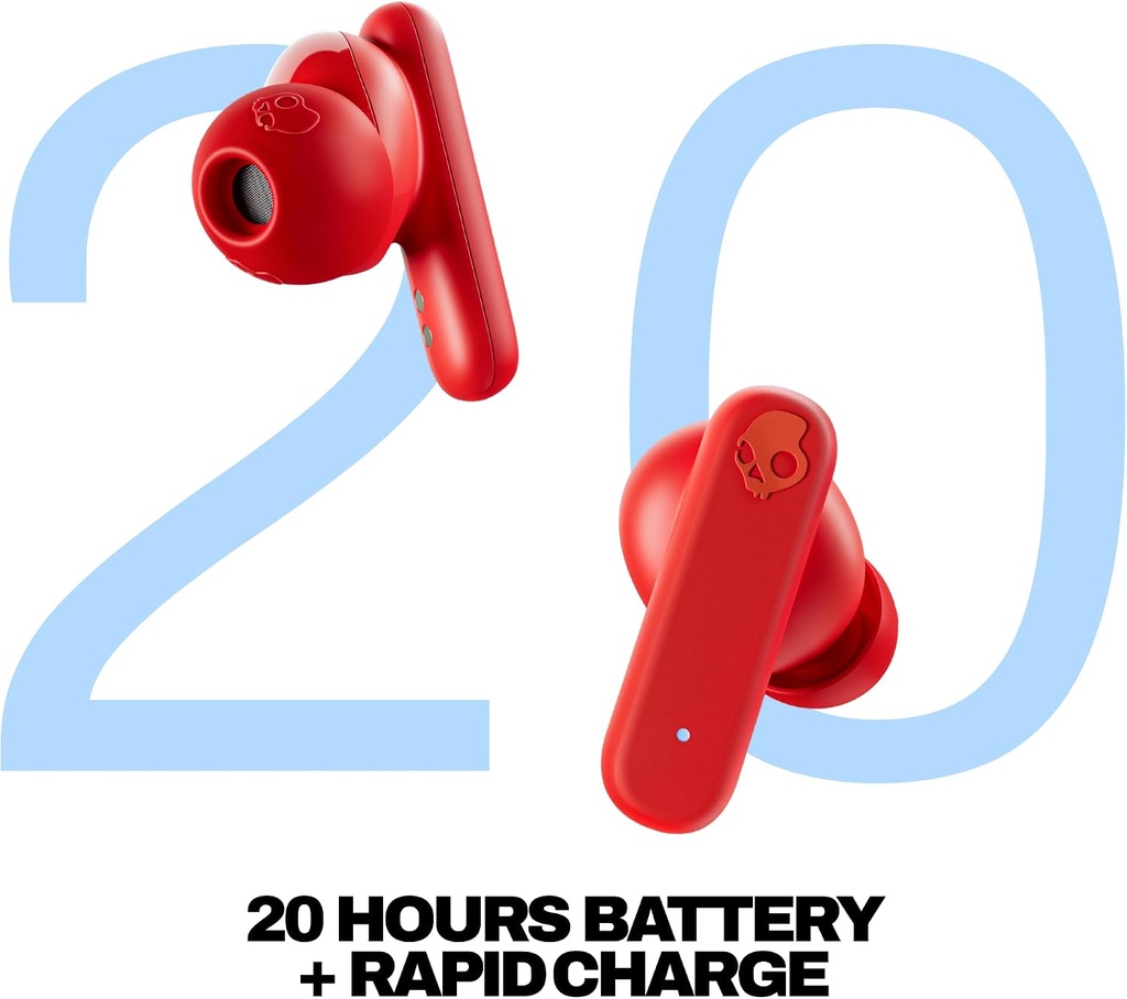Skullcandy Smokin' Buds True Wireless Earbuds - Flame
