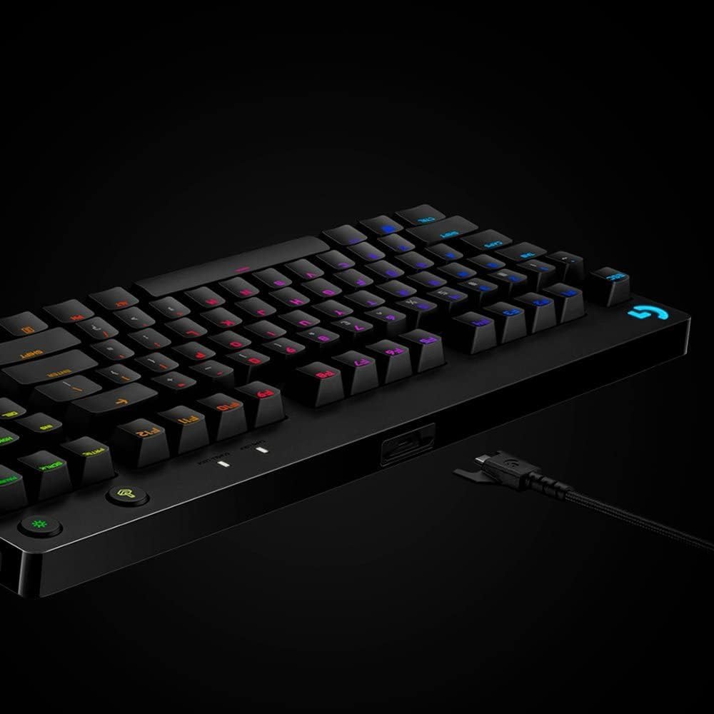 Logitech G Pro Wired Mechanical GX Blue Clicky Switch