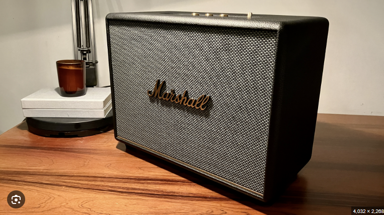 Marshall Woburn III Bluetooth Speaker - Black