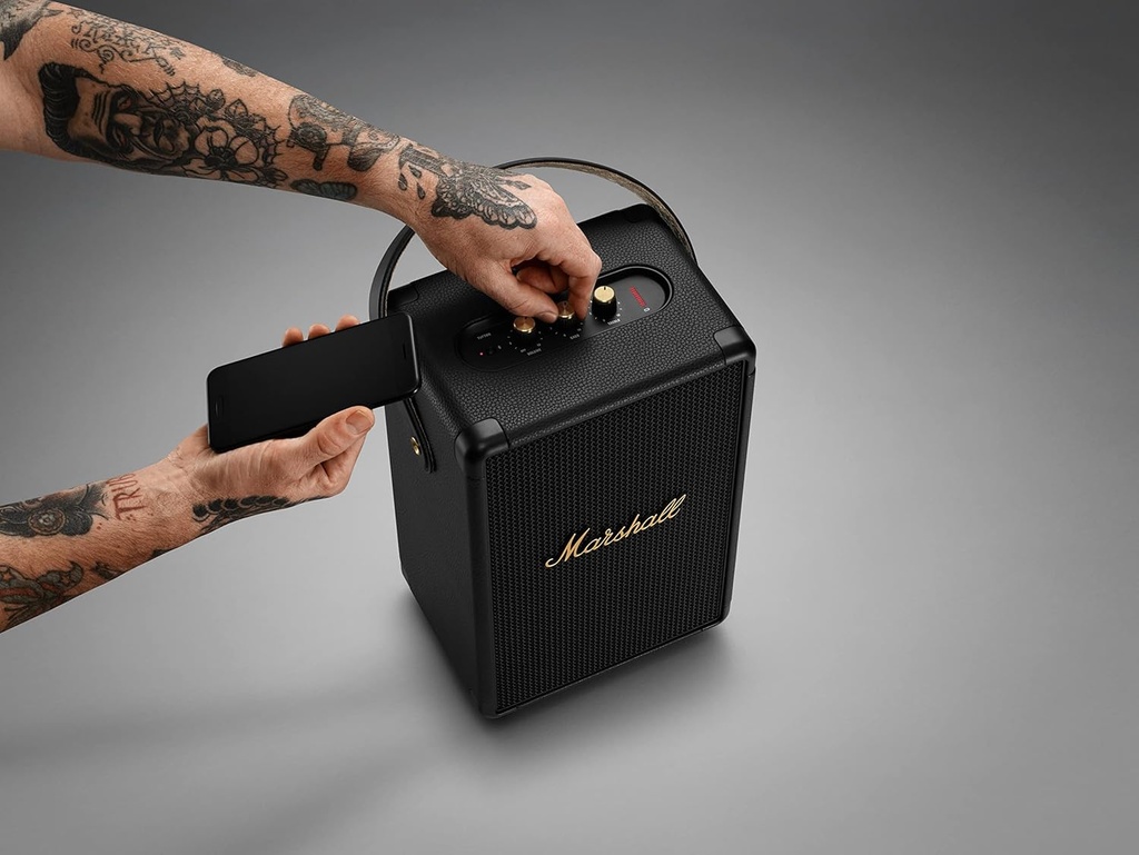 Marshall Tufton Bluetooth Speaker 120/230V - Black/Brass