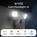 WYZE Floodlight Camera v2 2K HD Outdoor Security Camera