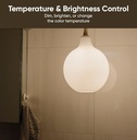 WYZE Bulb White, 800 Lumen, 90+CRI WiFi Tunable-White A19 Smart Light Bulb