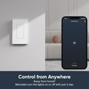WYZE Switch, 2.4 GHz WiFi Smart Light Switch
