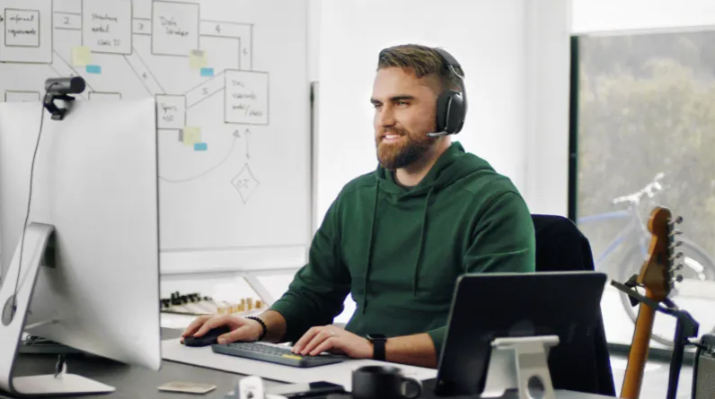 Logitech Zone Vibe 100 Wireless Headset Graphite