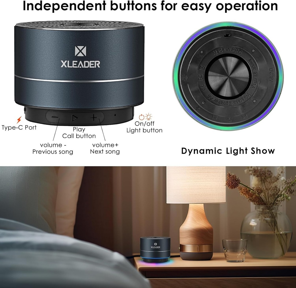 XLeader A6 Small Bluetooth Speaker