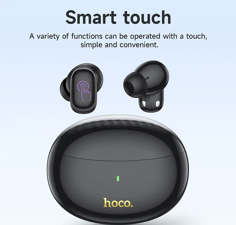 HOCO EQ17 Wireless ANC BT Headset - Midnight Black