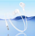 HOCO M124 Wide Universal earphones with mic White
