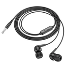 HOCO M124 Wide Universal earphones with mic Black