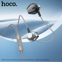 HOCO M125 Smart metal universal earphones with mic Black