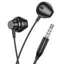 HOCO M125 Smart metal universal earphones with mic Black