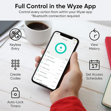 WYZE Ultra Smart Scale with 4.3" Color Display - Black