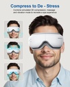 Morelax Eye Massager with Heat & Bluetooth