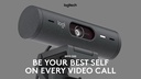 Logitech Brio 500 1080p HDR Webcam with Show mode  Graphite