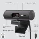 Logitech Brio 500 1080p HDR Webcam with Show mode  Graphite