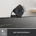 Logitech Brio 300 Webcam Graphite