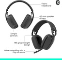 Logitech Zone Vibe 100 Wireless Headset Graphite