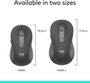 Logitech Signature M650 Large Wireless Mouse Graphite