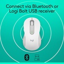 Logitech Signature M650 Wireless Mouse Off-White