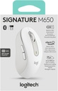 Logitech Signature M650 Wireless Mouse Off-White