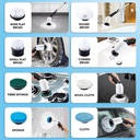 8 in 1 Cordless Electric Cleaning Brush