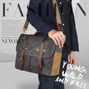 Newhey Mens Messenger Bag 15.6" Grey