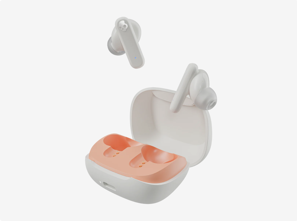 Skullcandy Smokin Buds Wireless Bone Orange Glow