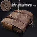 Newhey Mens Messenger Bag 15.6" Brown