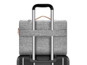 MOSISO 360 Protective Laptop Shoulder Bag,15-15.6" Gray