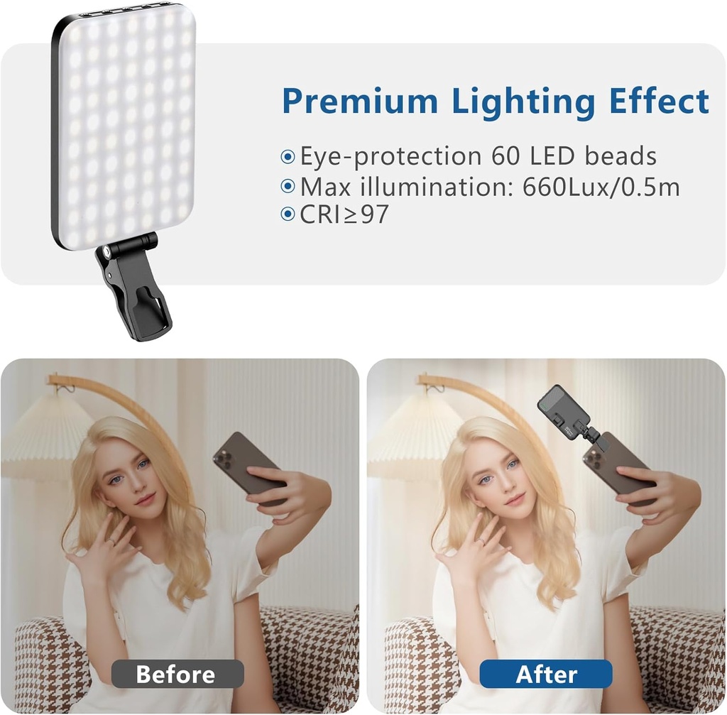ALTSON 60 LED Portable Selfie Light