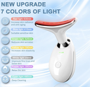 7 Color LED Facial Light Therapy Wand & Massager for Skin Care