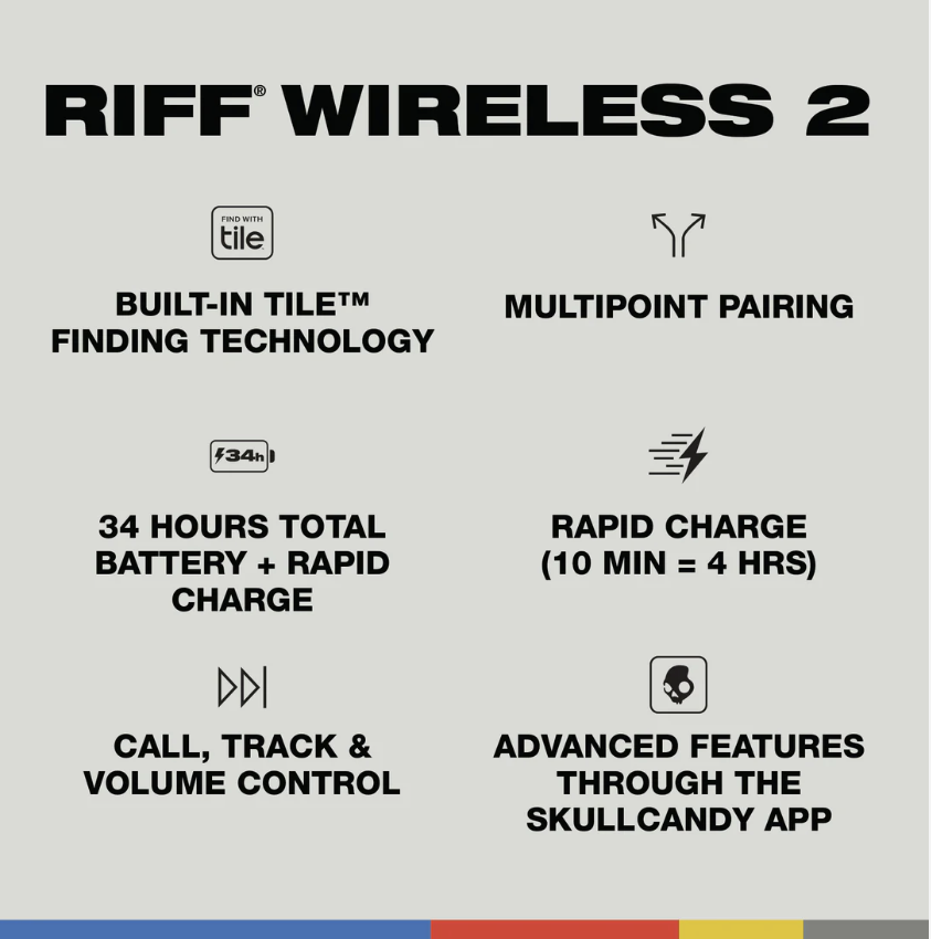 Skullcandy Riff Wireless 2 Black