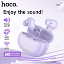 HOCO EQ17 Wireless ANC BT Headset - Frost White