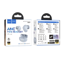 HOCO EQ17 Wireless ANC BT Headset - Blue Star