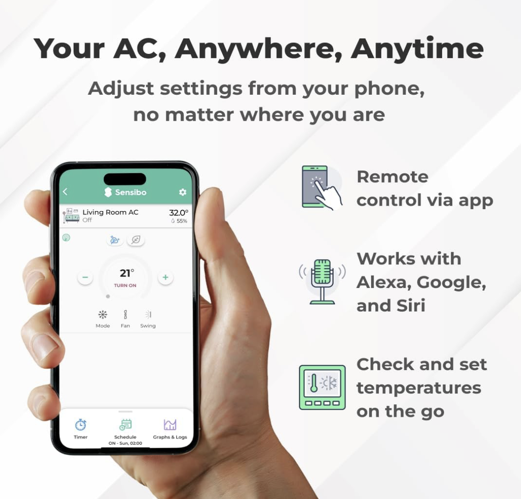 Sensibo Sky V2 Air Conditioner Controller - White