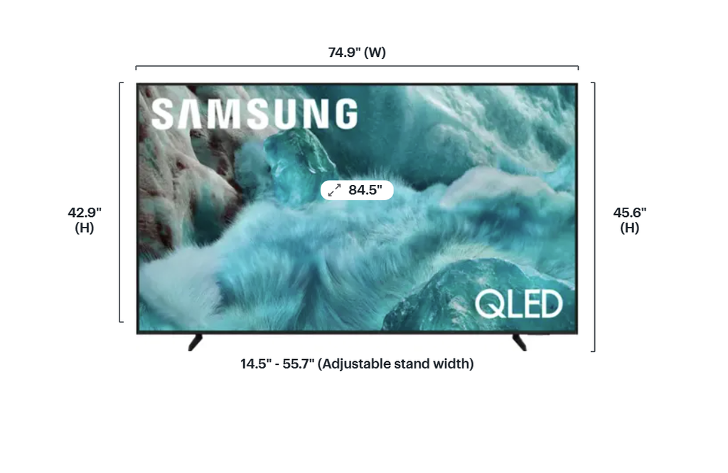 Samsung 85" Q7F 4K HDR Smart QLED TV