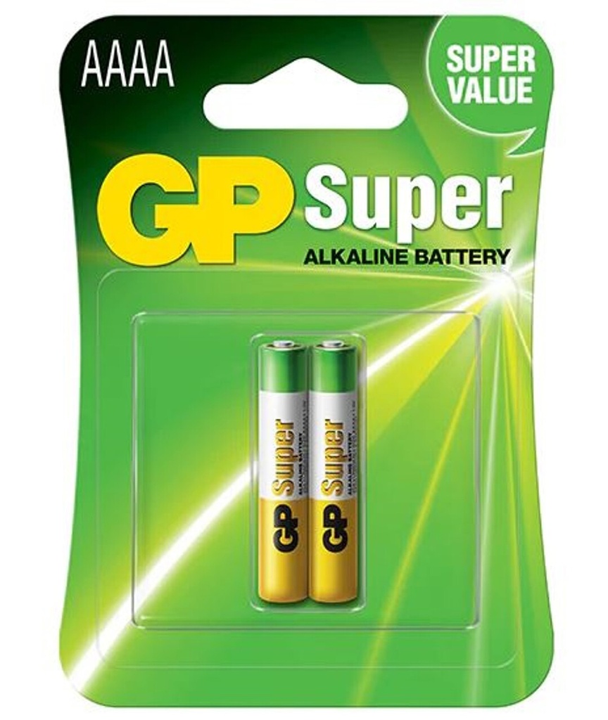 GP AAAA Super Battery 2pk