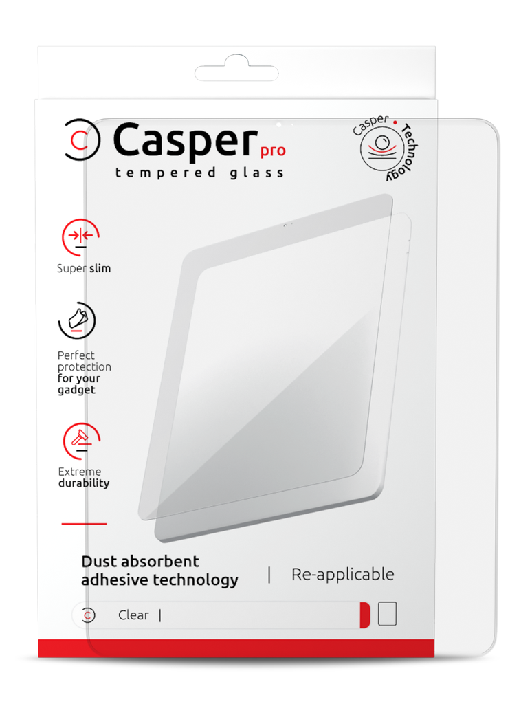 Casper Pro Tempered Glass for iPad 7 / 8 / 9