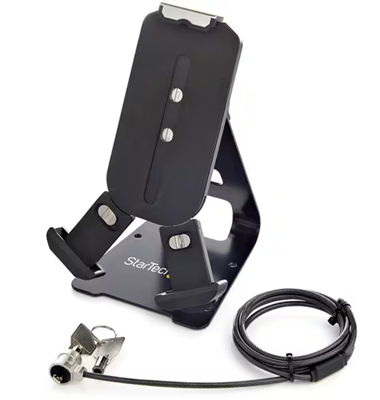 StarTech Secure Articulating Universal Tablet Mount with K-Slot Cable Lock