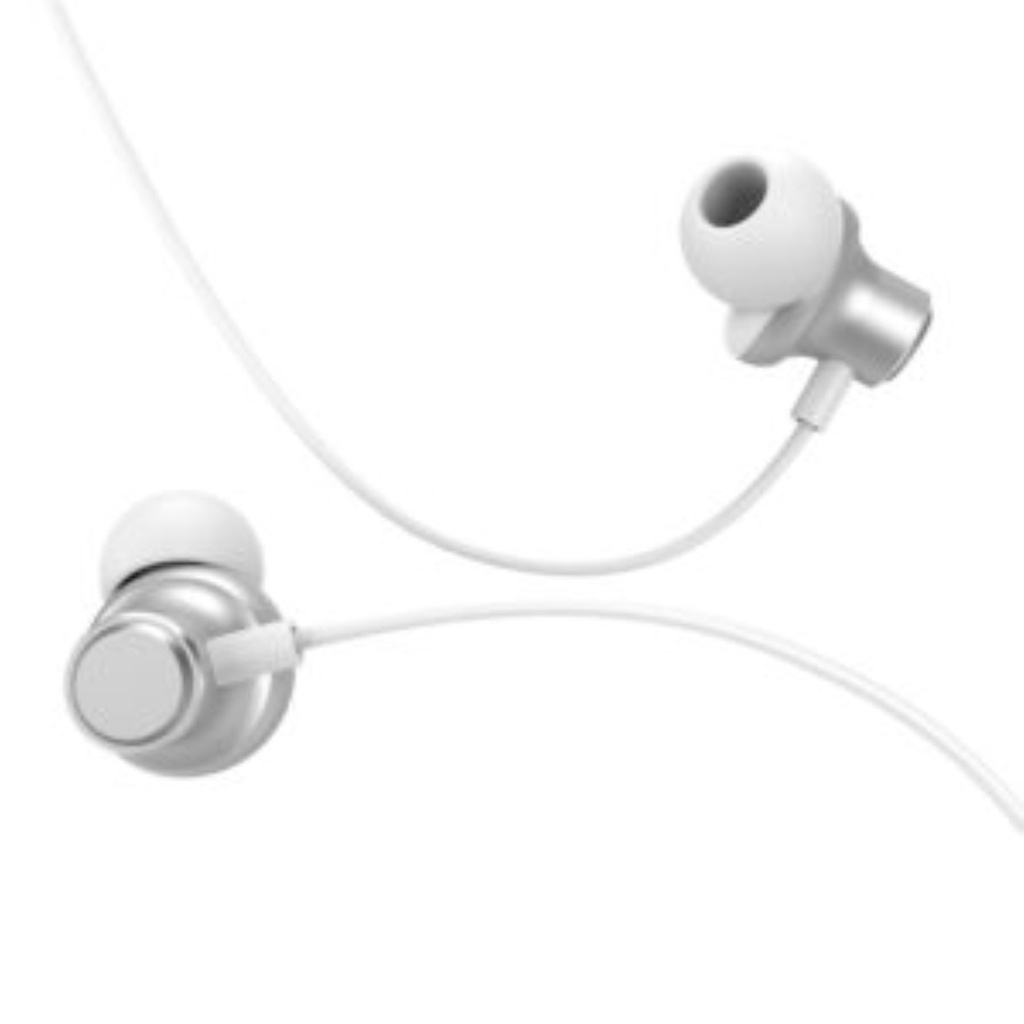 HOCO M44 Wired Earphones Silver