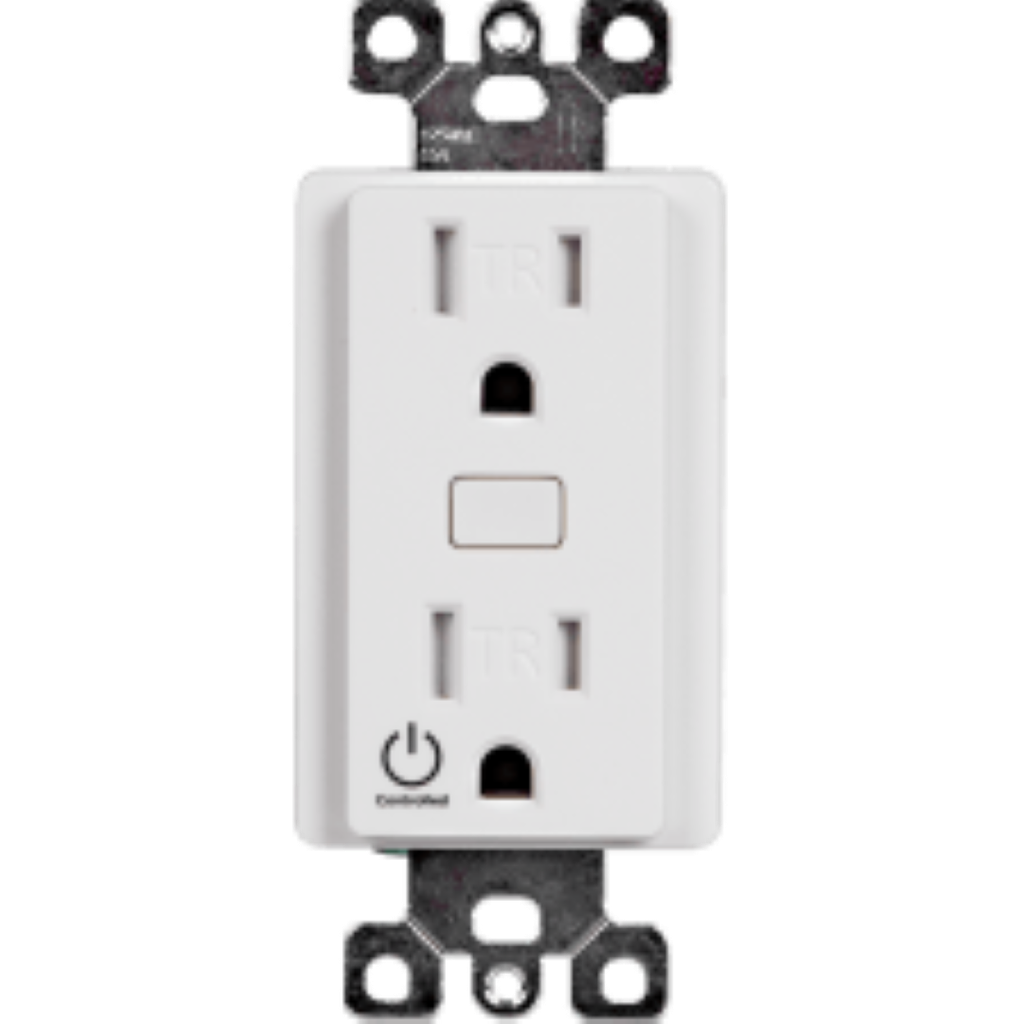 Control4 Receptacle Outlet Switch- White