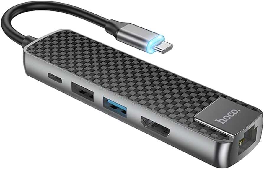HOCO HB23 5 in1 USB-C Adapter