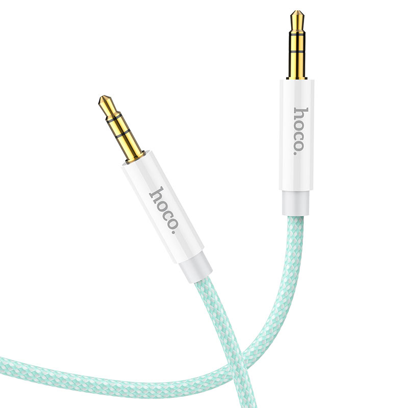 HOCO UPA19 2M Aux Cable Green