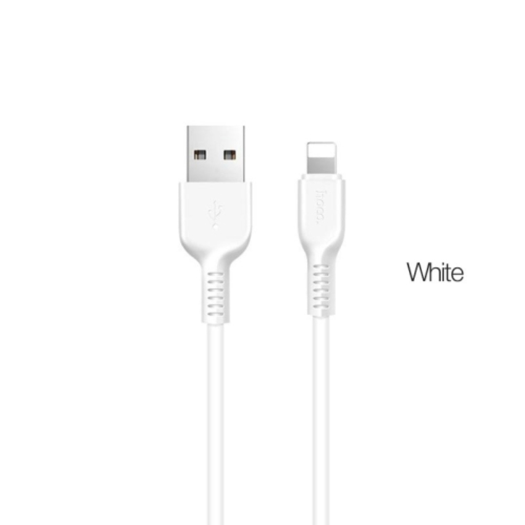 HOCO 2.4A 1M X20 LTG Cable White