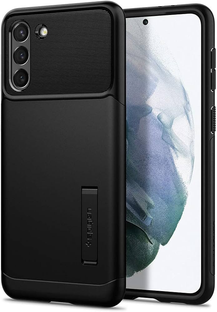 Spigen Slim Armor Gal S21+ Blk