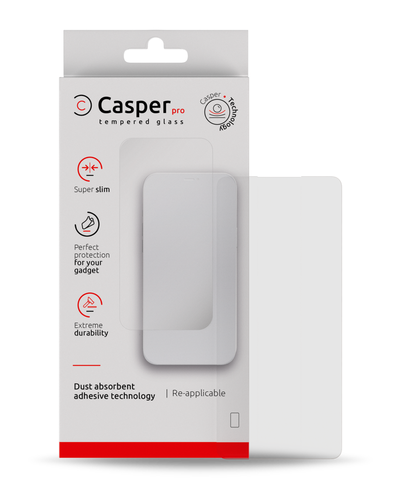 Casper Pro Galaxy A12 Tempered Glass