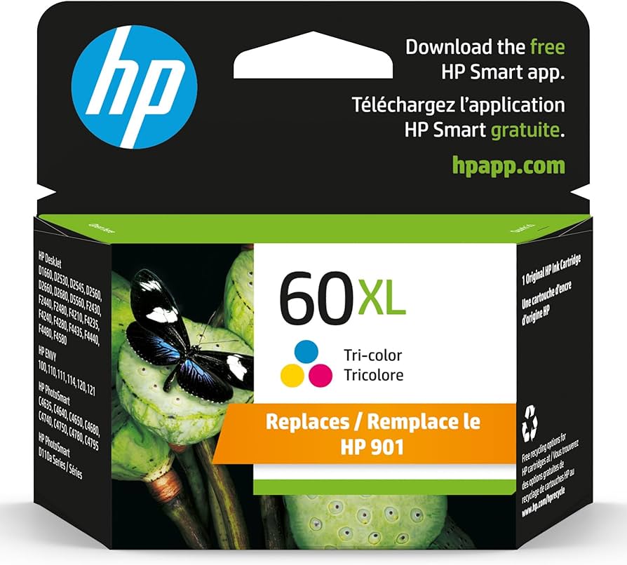 HP Ink 60XL Tricolor